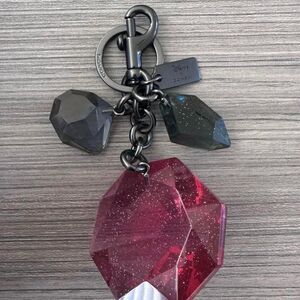 Coach X Disney Snow White A Dark Fairytale Gem Bag Charm Keychain